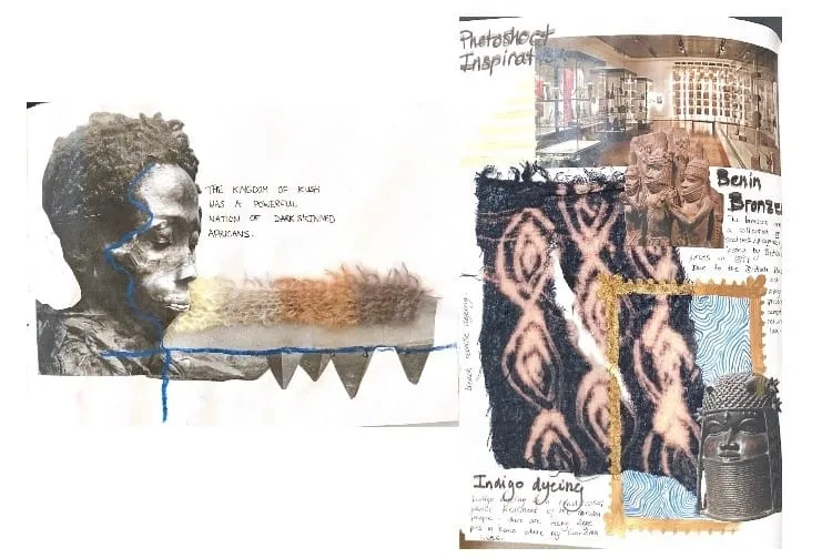 Habiba Garba behind scenes 2