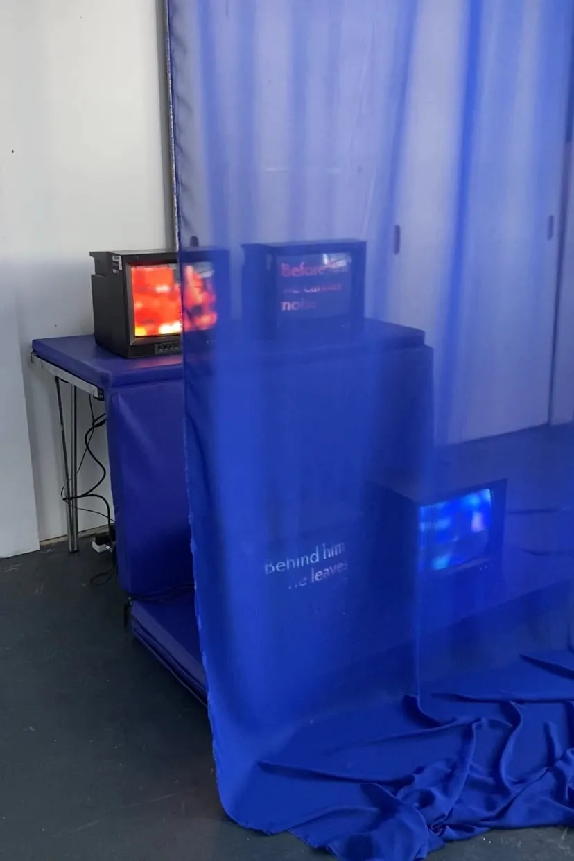 Phoebe Russell Behind the scenes 3