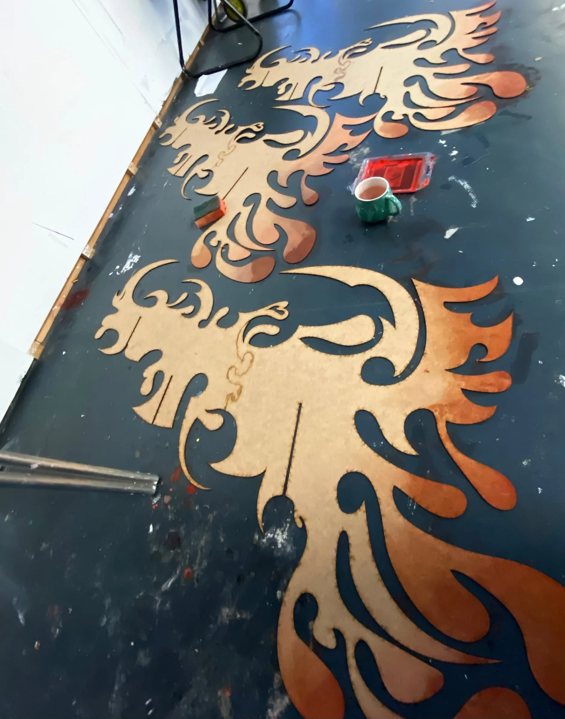 Zoe coleman behind the scenes 4.